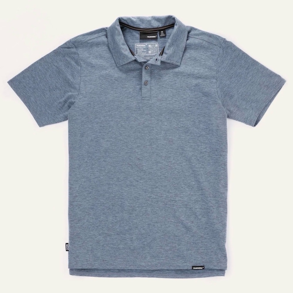 Truewerk Edo Men's Blue Polo Shirt